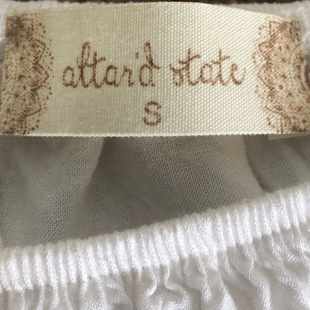 White Altar’d State Crop Top - Picture 2 of 3